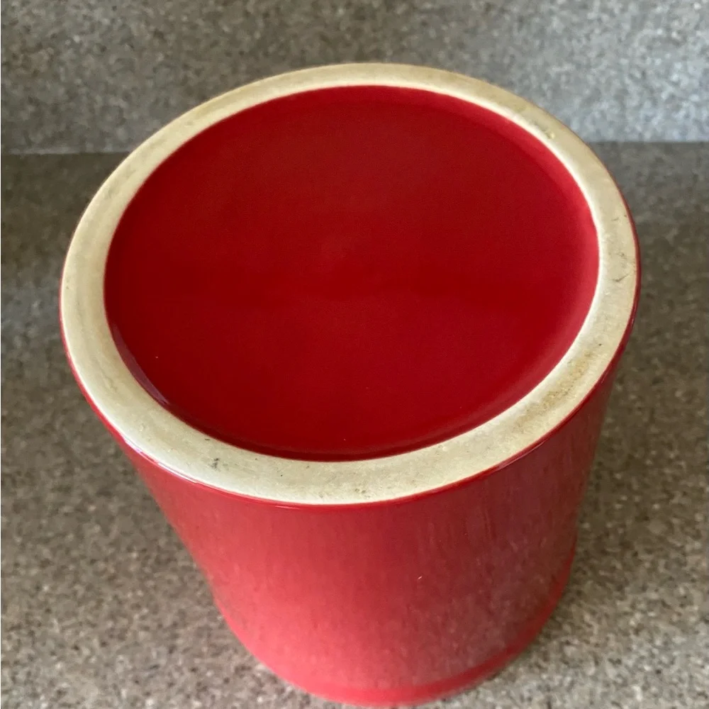 Stoneware Crock - Kitchen Utensil Holder - Picture 5 of 5